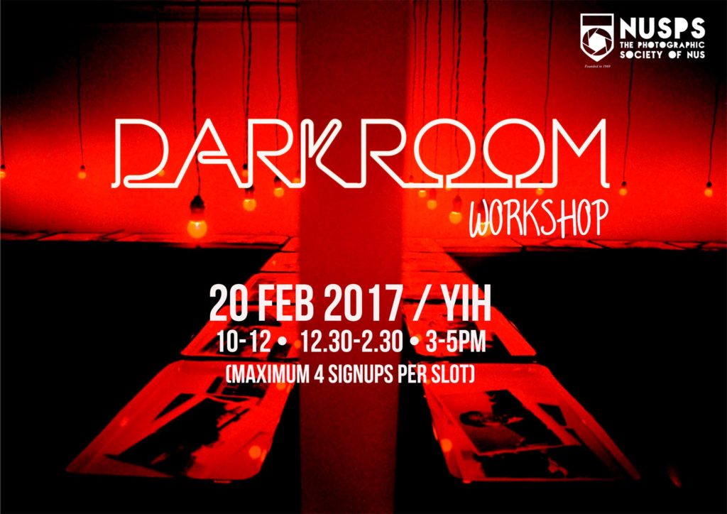 Darkroom 2017 NUSPS
