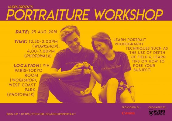Portraiture Workshop & Photowalk 2018