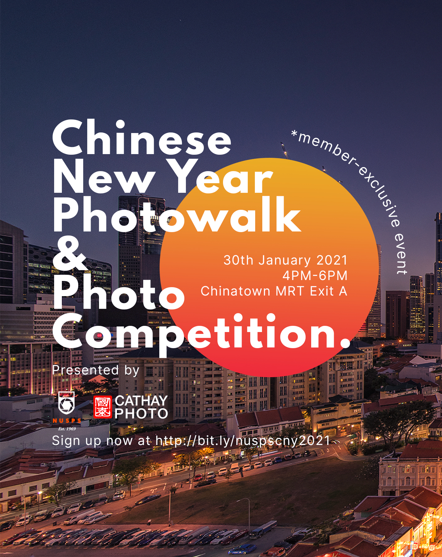 Chinese New Year Photowalk & Photo Competition 2021