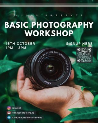 Join Our Basic Photography Workshop!