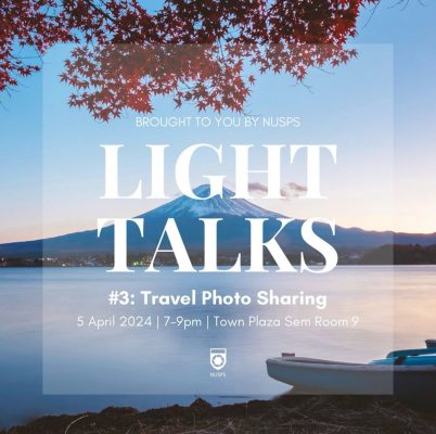 Light Talks 3 – Travel Photography